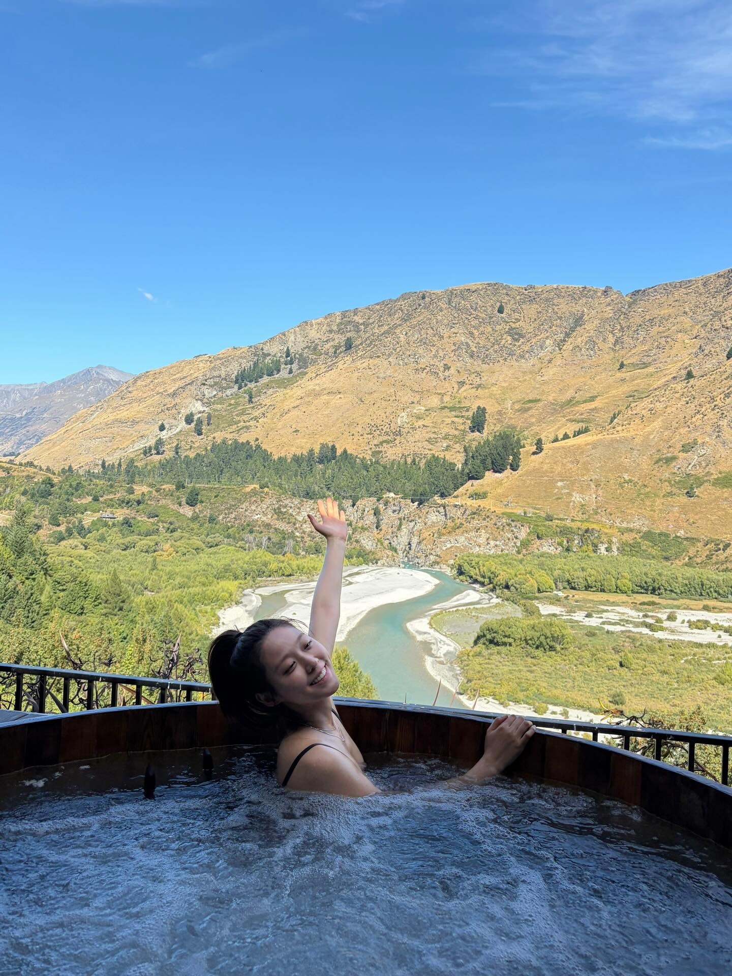 雪炫更新泡温泉♨️