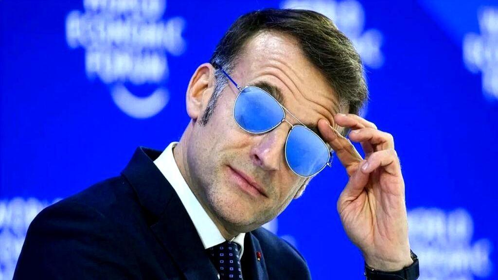 一副5000块的墨镜，竟让一家公司股价暴涨近30%！法国总统马克龙，只是在