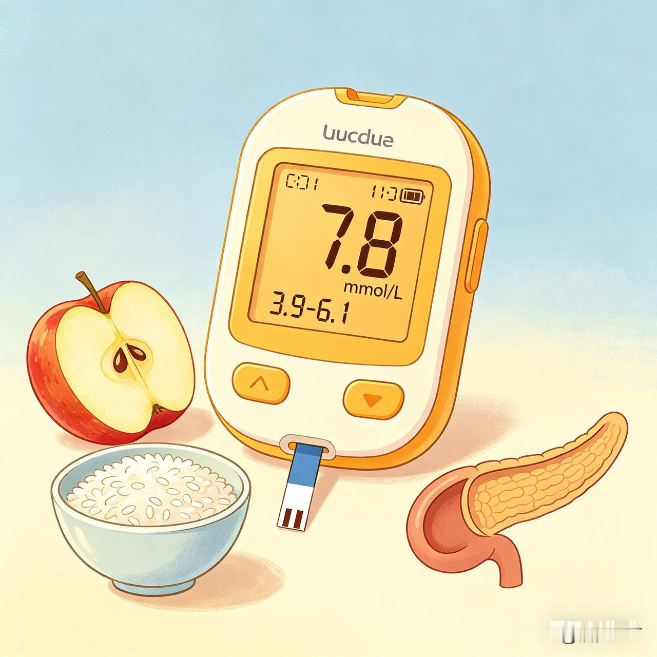 前两天体检，明明知道自己是高血糖，医生还是让喝糖水测餐后血糖，测出的结果接近15