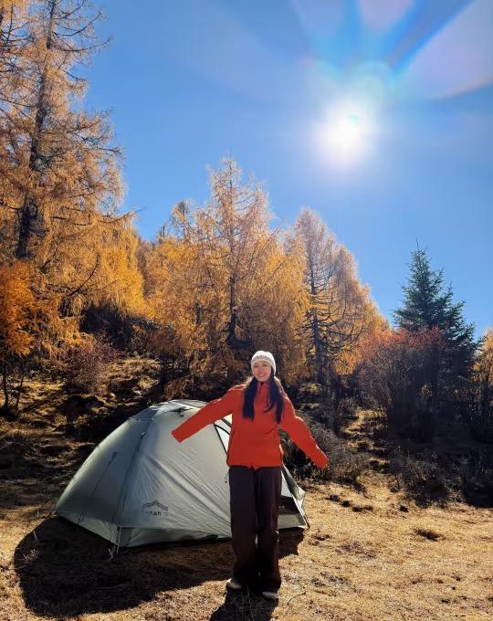 ⛺️ 理小路彩林露营地曝光！人少景美，速码住别再挤大二普啦！往前开2公里 公
