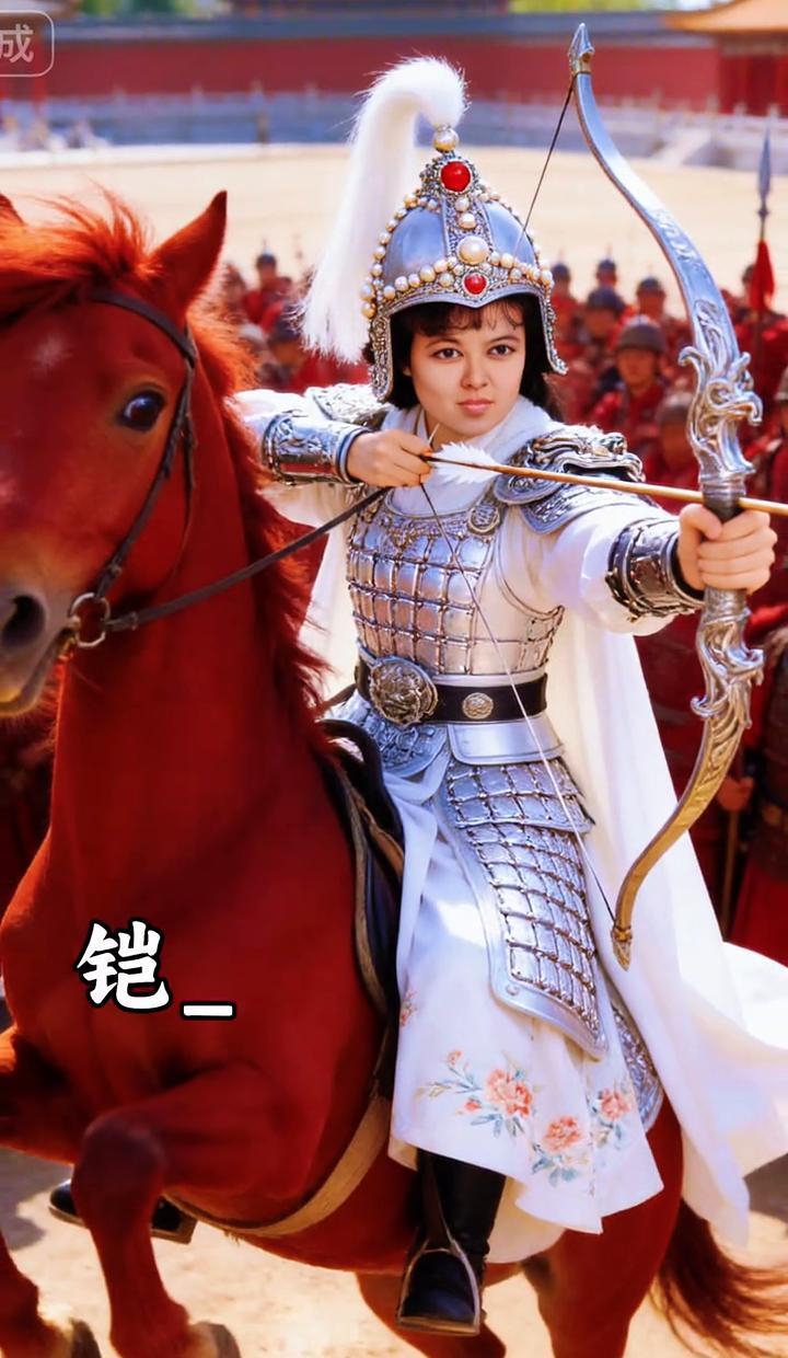 别再捧林黛玉了。真正的美人，手里攥的是弓弦，不是手帕。看《长歌行》里迪丽热巴