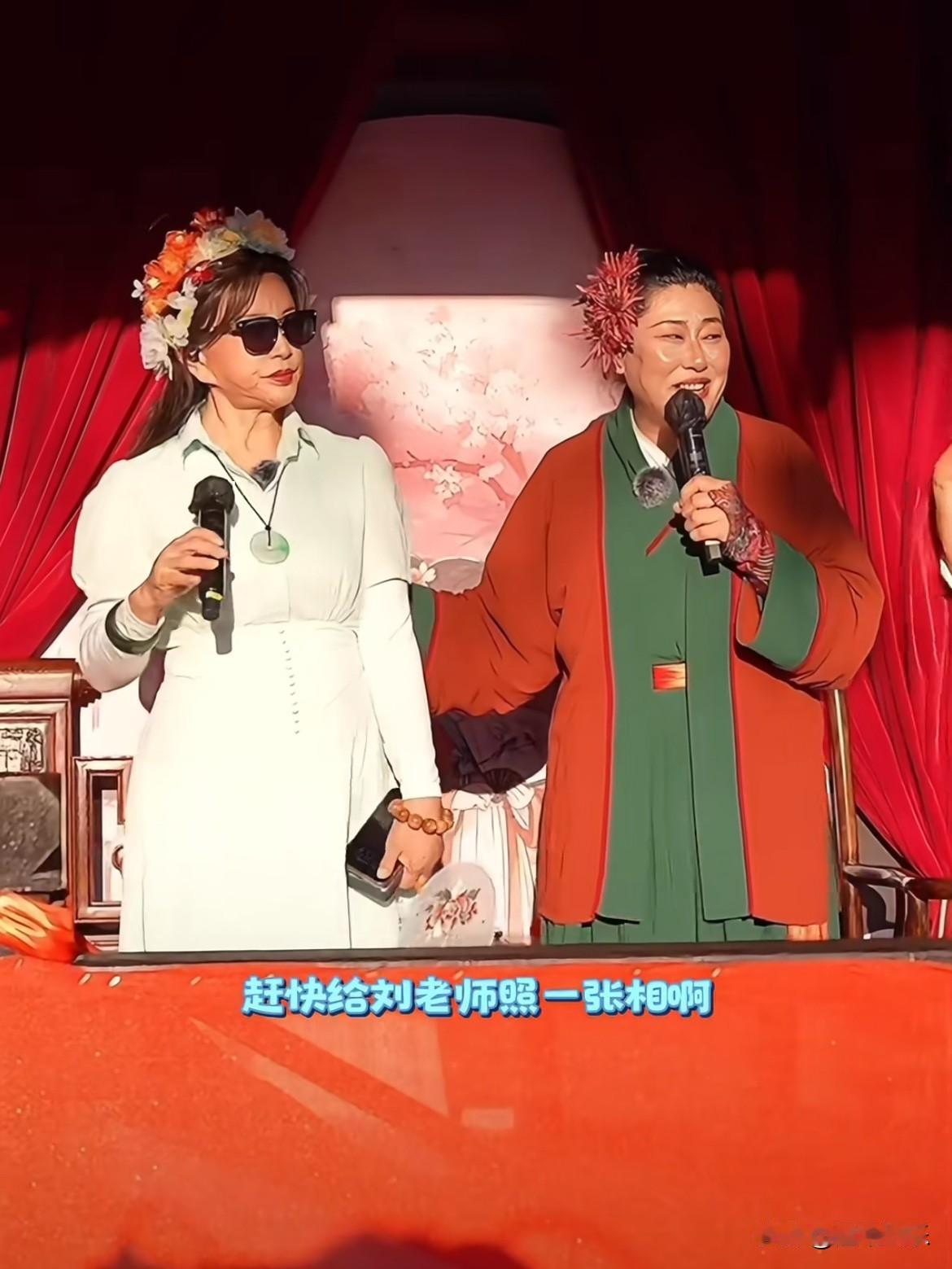 应该做了医美，不能晒太阳！就是觉得自己大腕，看不上这个舞台！10几岁看她电影