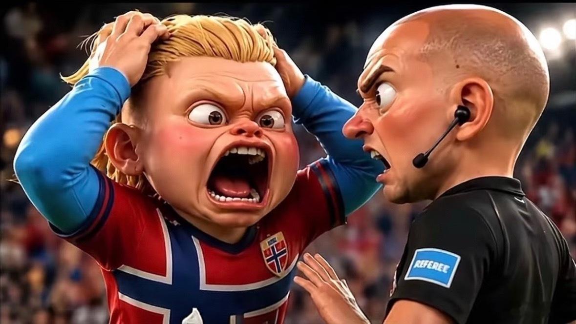 哈兰德推人进球无效根据FIFA最新规则，角球开出之前发生的明显犯规，尤其是推人
