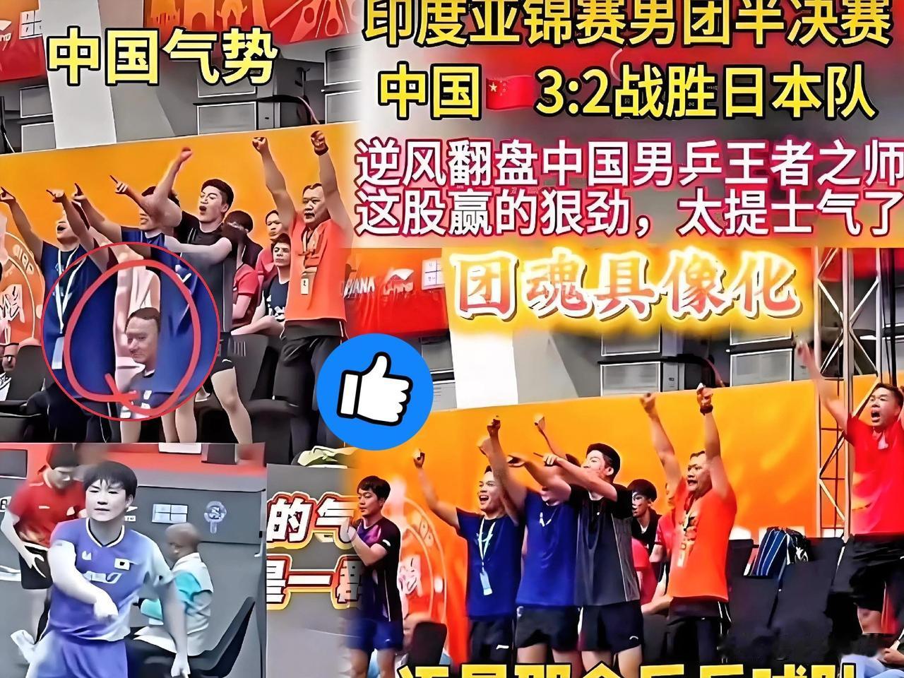 刚查了一下大家发现没，原来在亚锦赛上的张本智和又是一个丑态百出，赛前大喊大