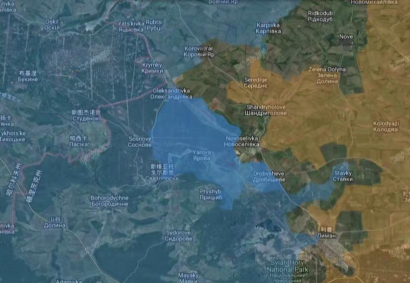 乌军在红利曼方向打了一波反攻，收复了大片地盘，但是对于整个局势来说没有多大作用。