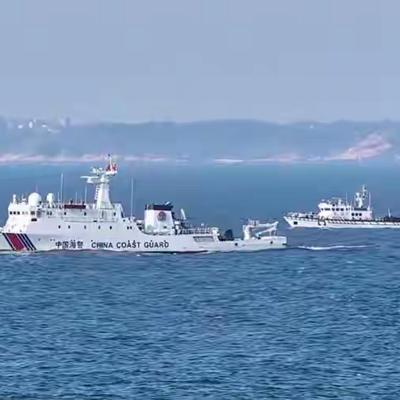台海海空常态化警巡同步展开，4艘海警舰艇、19架军机在金门及台岛周边行动