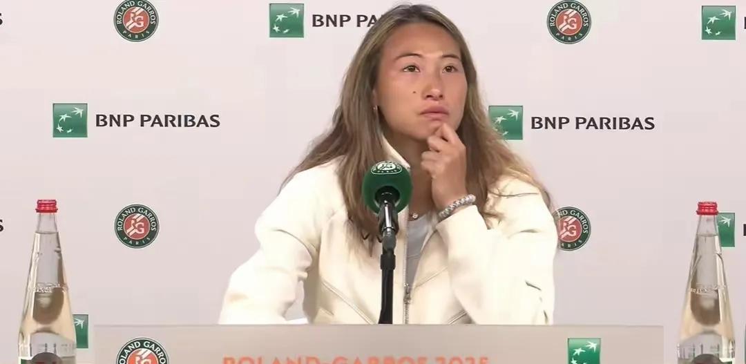 有个事我一直不敢说我觉得郑钦文有一个非常严重的情况就是会因为观众影响心态