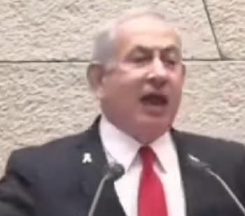 11月19日以色列总理内塔尼亚胡，外交部长萨尔，国防部长卡茨，以色列军队总参谋长