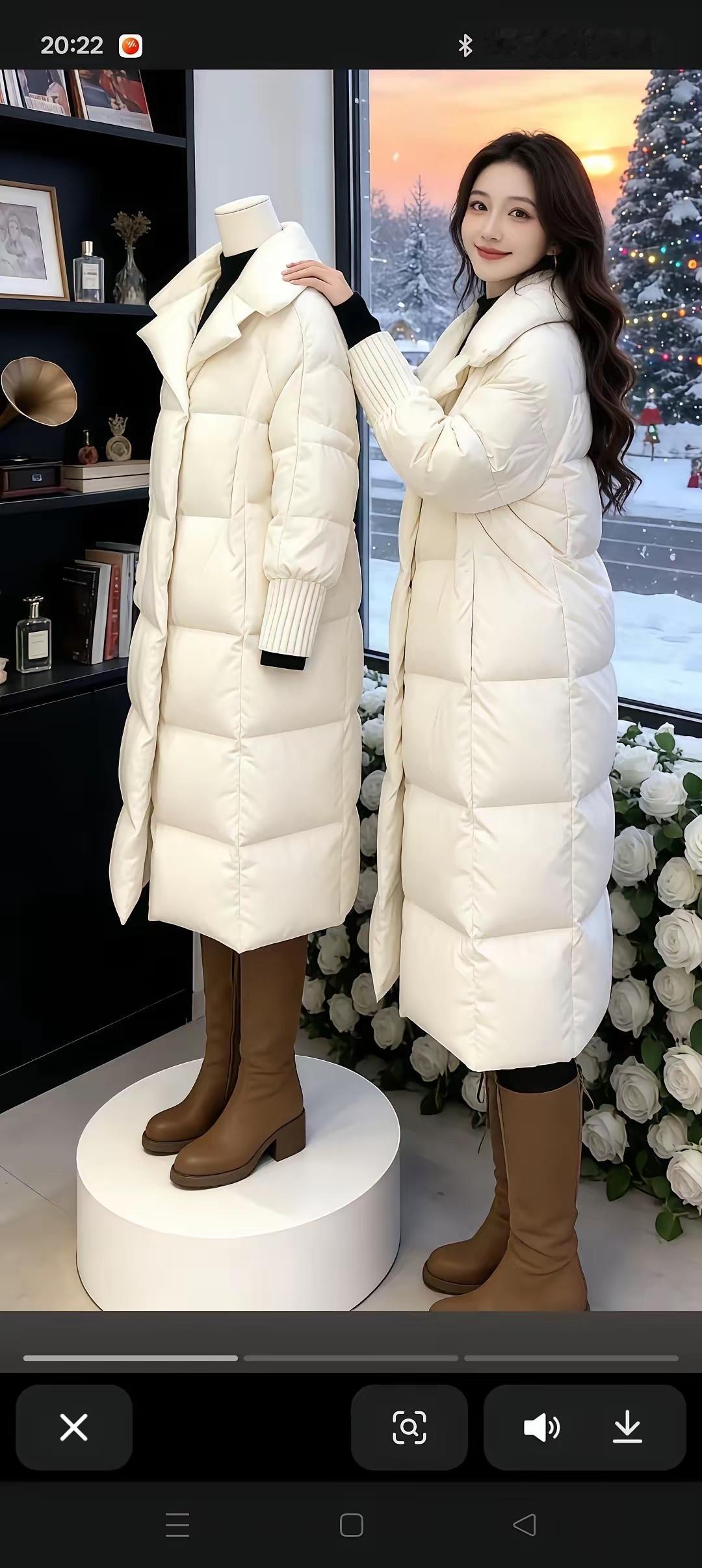 人靠衣装，美靠靓装，过年回家，我需要一件时尚保暖的羽绒服