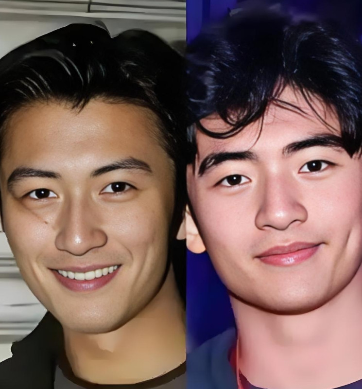 总觉得张柏芝大儿子的长相有点不对劲后来和谢霆锋仔细对比了一下，但又看不出什么