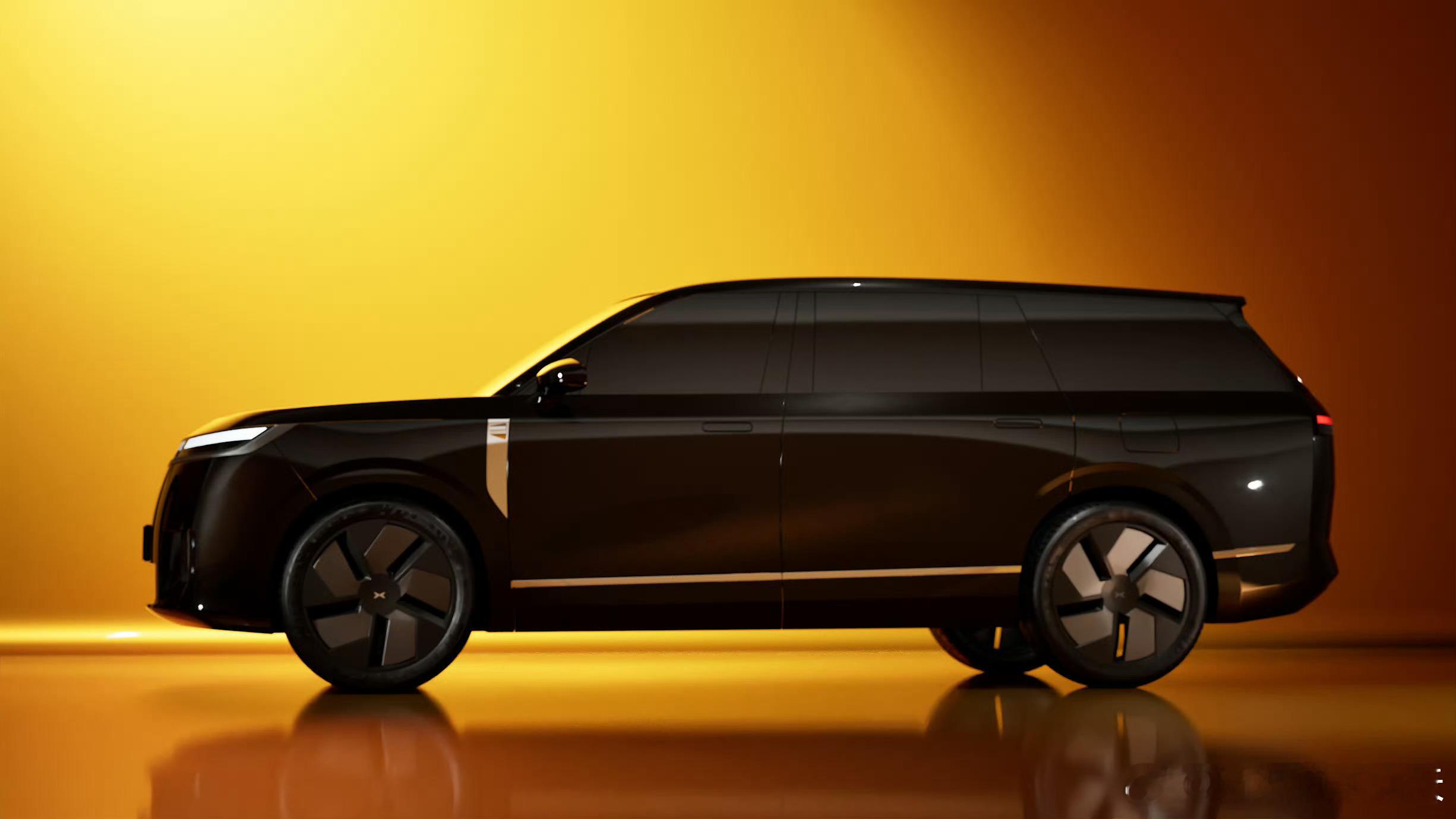 做的“岑村揽胜”——G01假想图比例姿态都不错，元素是简洁科技风，应该会是明