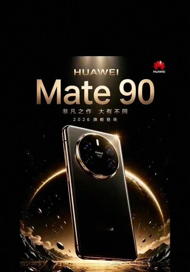 等了这么久，Mate90终于要来了。首发的麒麟2026芯片，9月，Mate