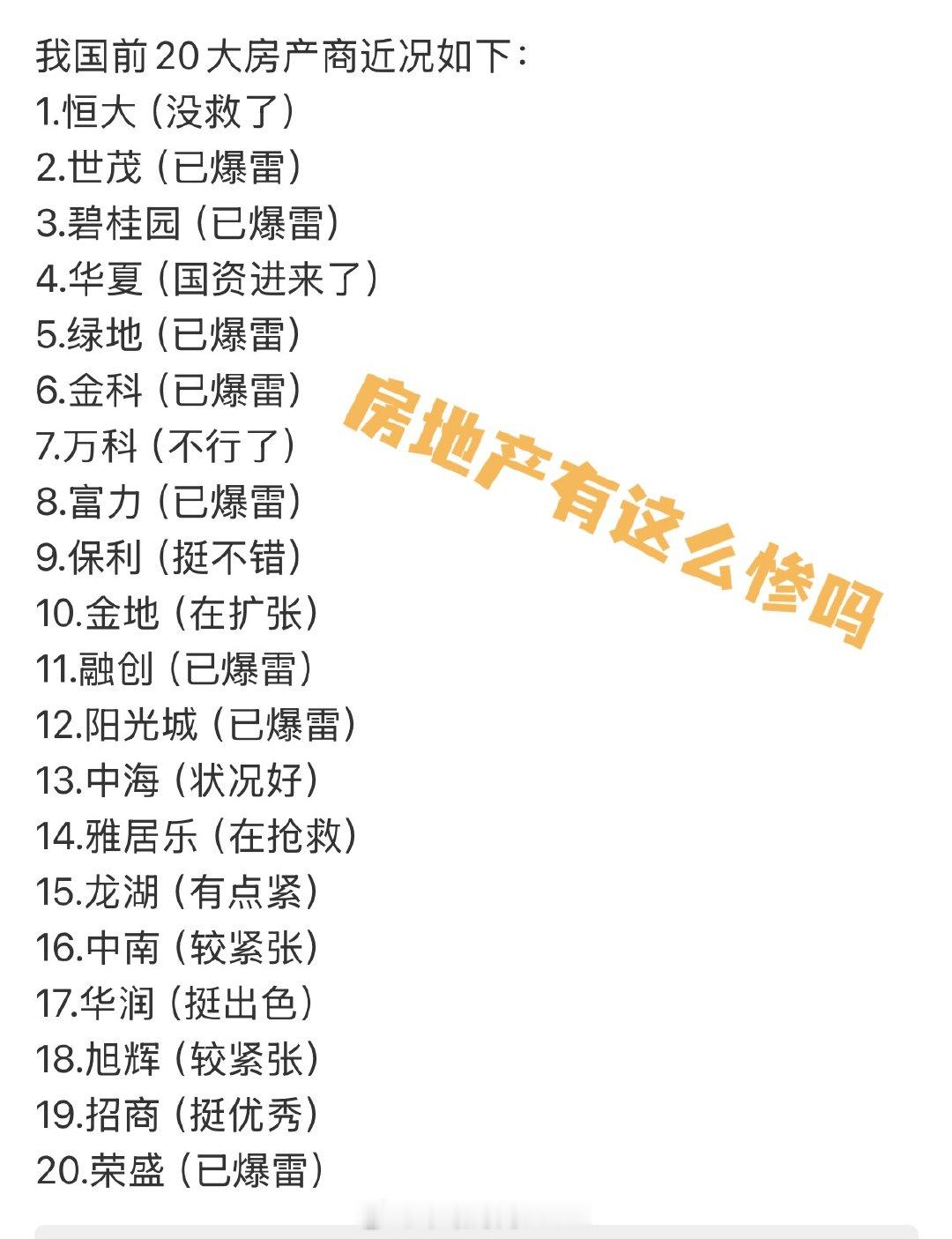 你们房地产如此惨吗