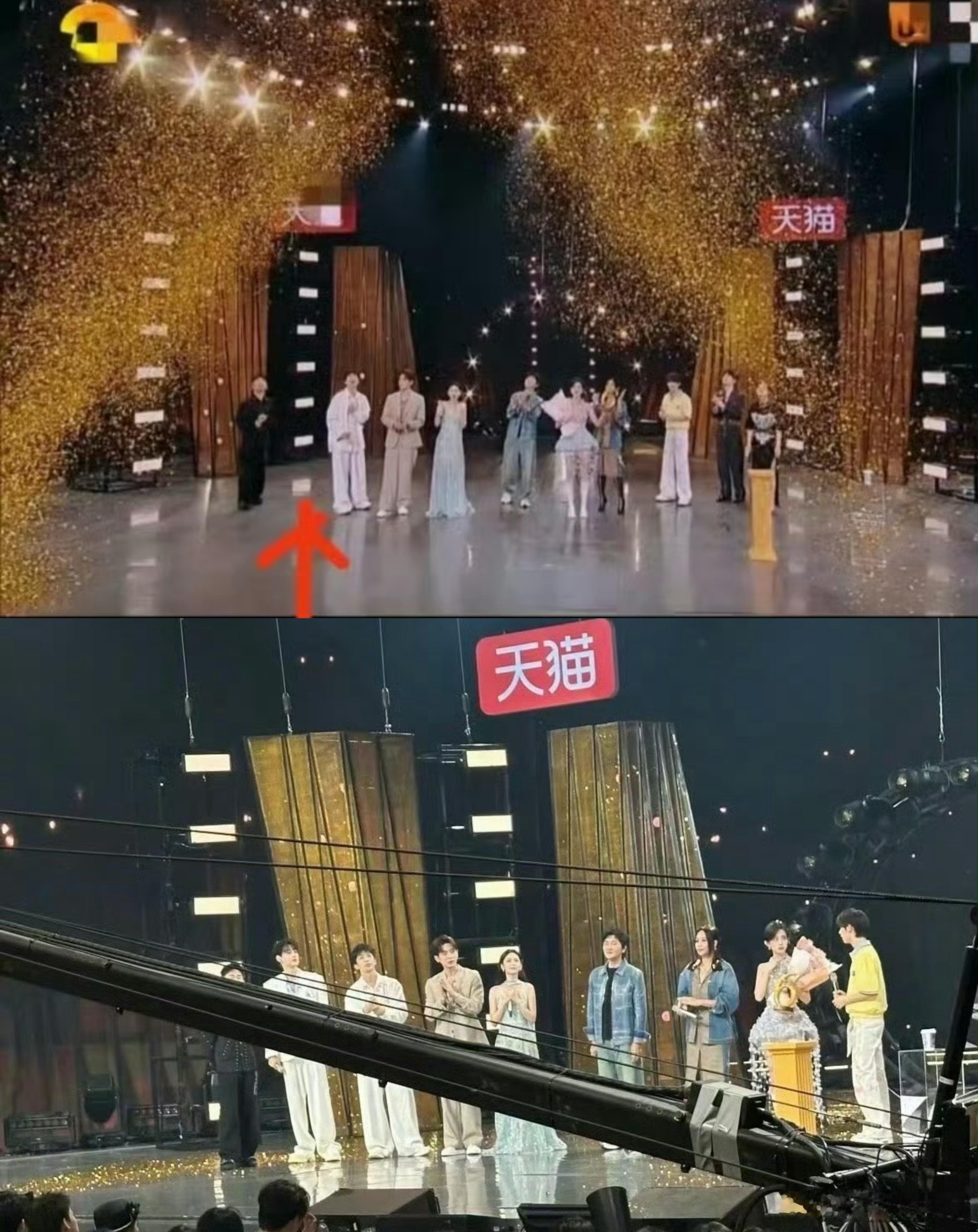 你好星期六田栩宁今晚的《你好星期六》田栩宁因为不可抗力因素，镜头被剪光了。导致