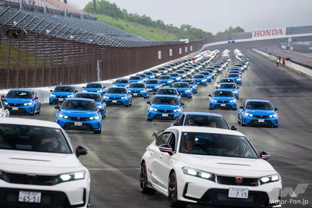 外面全都是TypeR！（上）2025本田全TypeR聚会，茂木赛道。约550