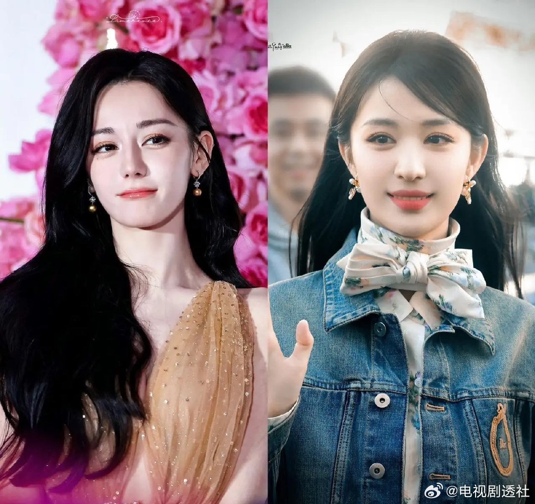 Dior大秀，去年的迪丽热巴，和今年王楚然G社生图，戴上墨镜的王楚然还以为是热巴