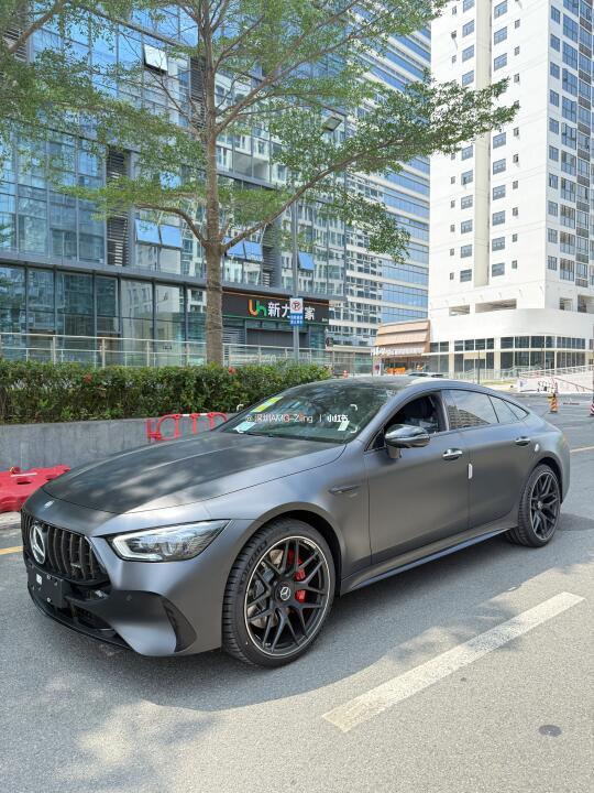 超帅的它来了AMG GT50哑光石墨灰