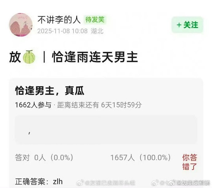 网传白鹿张凌赫出演恰逢雨连天这两位之前不是还传绯闻来着，粉丝能同意吗[？？？]，怕