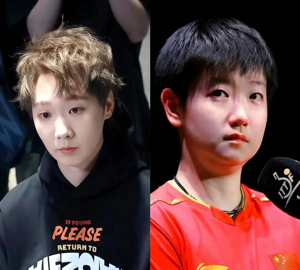 孙颖莎和王曼昱是两种完全不同的人！两人都有庞大的粉丝群，两人称霸世界无人能敌！但