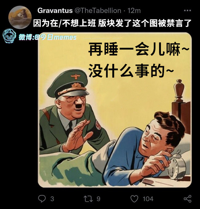 想闪我波兰（TheTabellion）今日meme今日memes​​