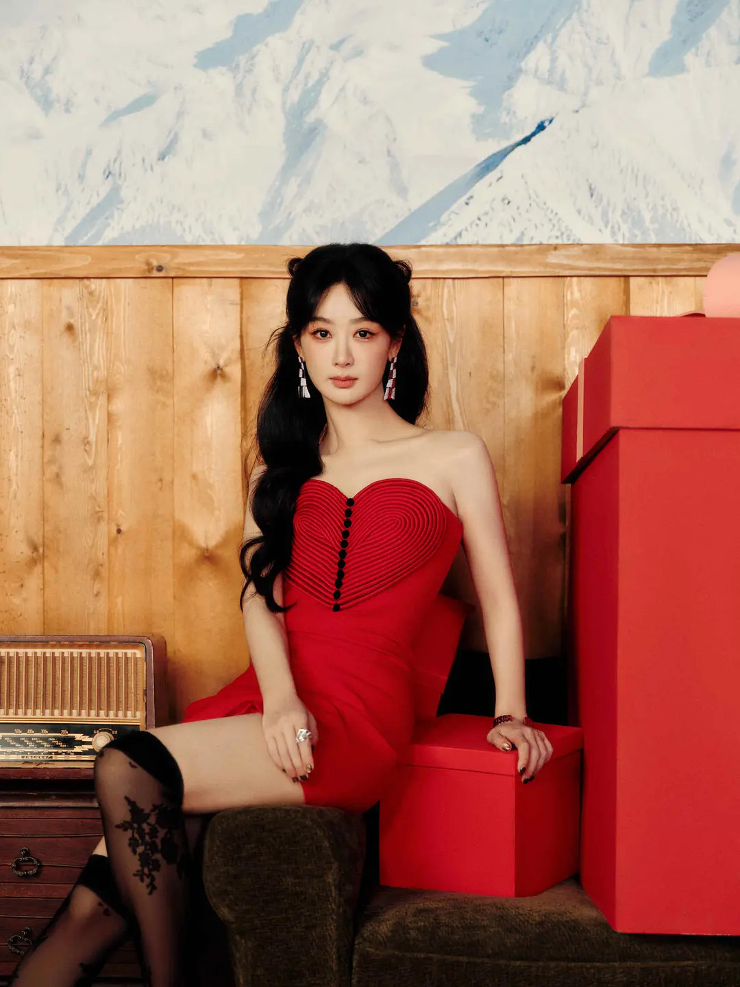 杨紫生日第二套华伦妆造🥰生日快乐😍​​​