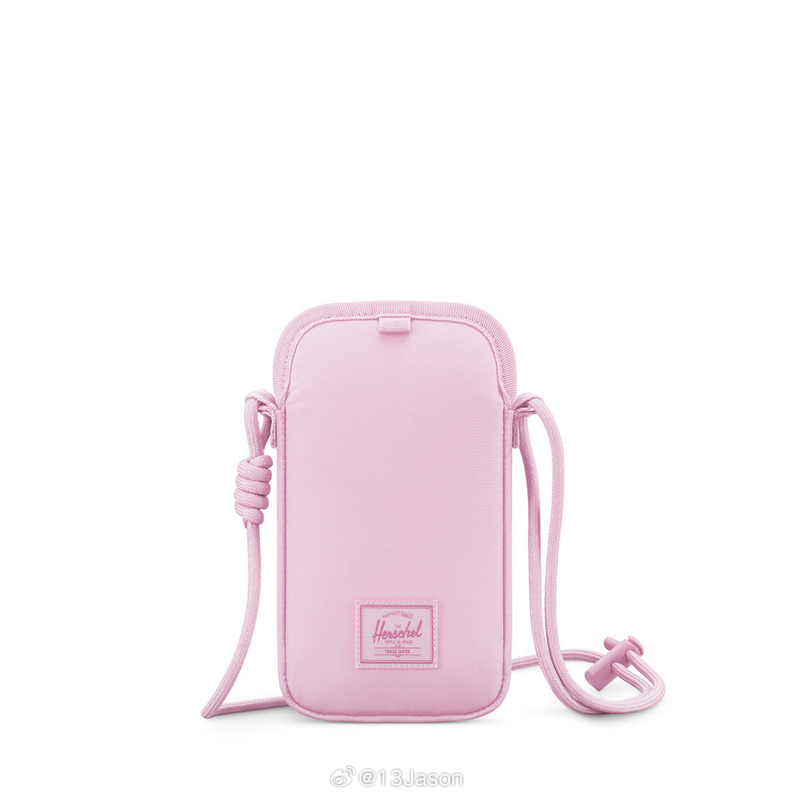 iPhone斜挎包居然是Herschel的斜挎包，黑色和粉色两个颜色。按照