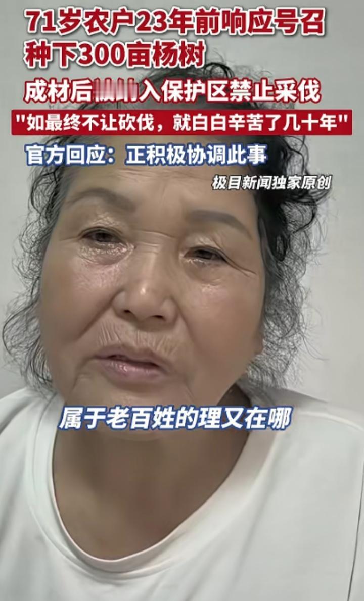 “属于老百姓的理在哪？”——这是一位哈尔滨71岁大娘在社交媒体上的控诉，短短一句