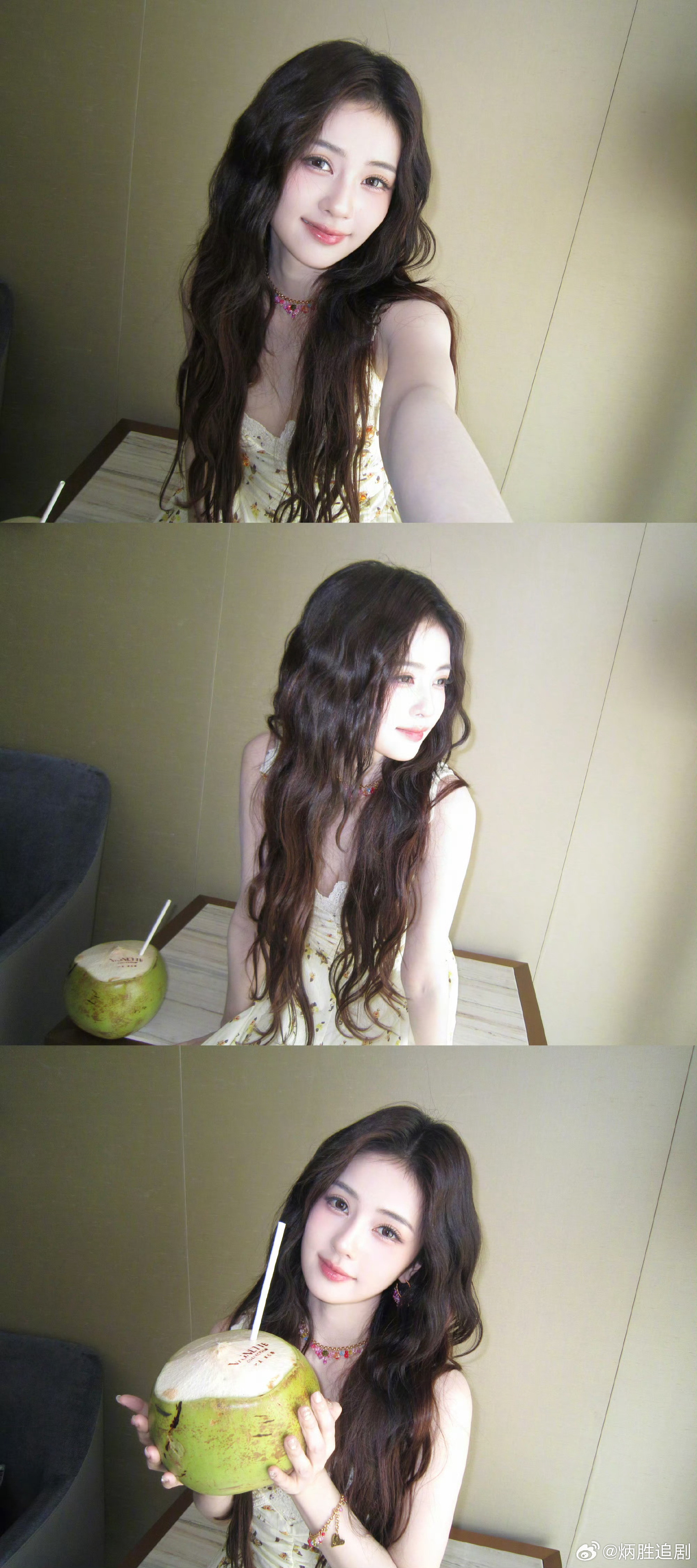 这个白鹿好美啊！夏天清清爽爽大美女