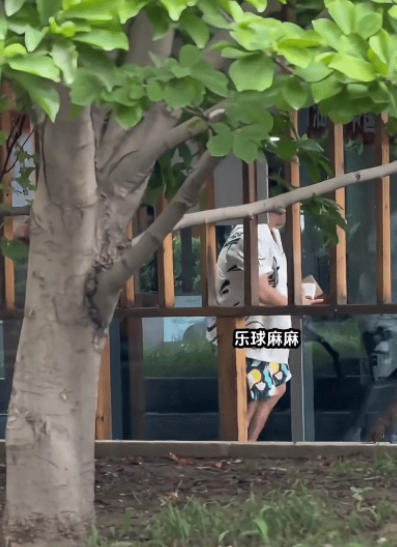 梁靖崑因腰伤退赛，终于现身了，但万万没想到他是这样的，只见视频中的大胖穿着