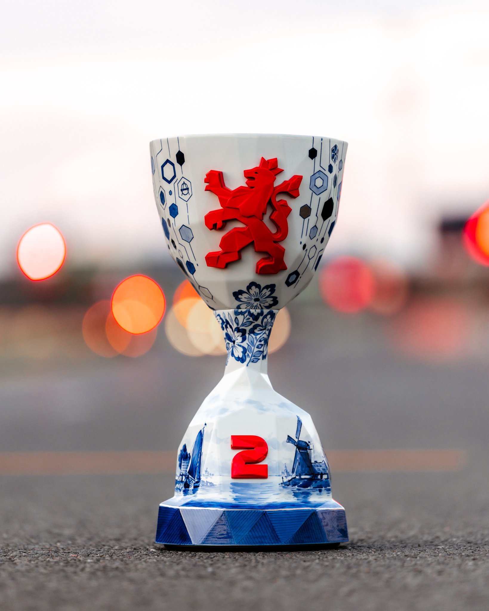 今年F1荷兰站的奖杯🏆f1