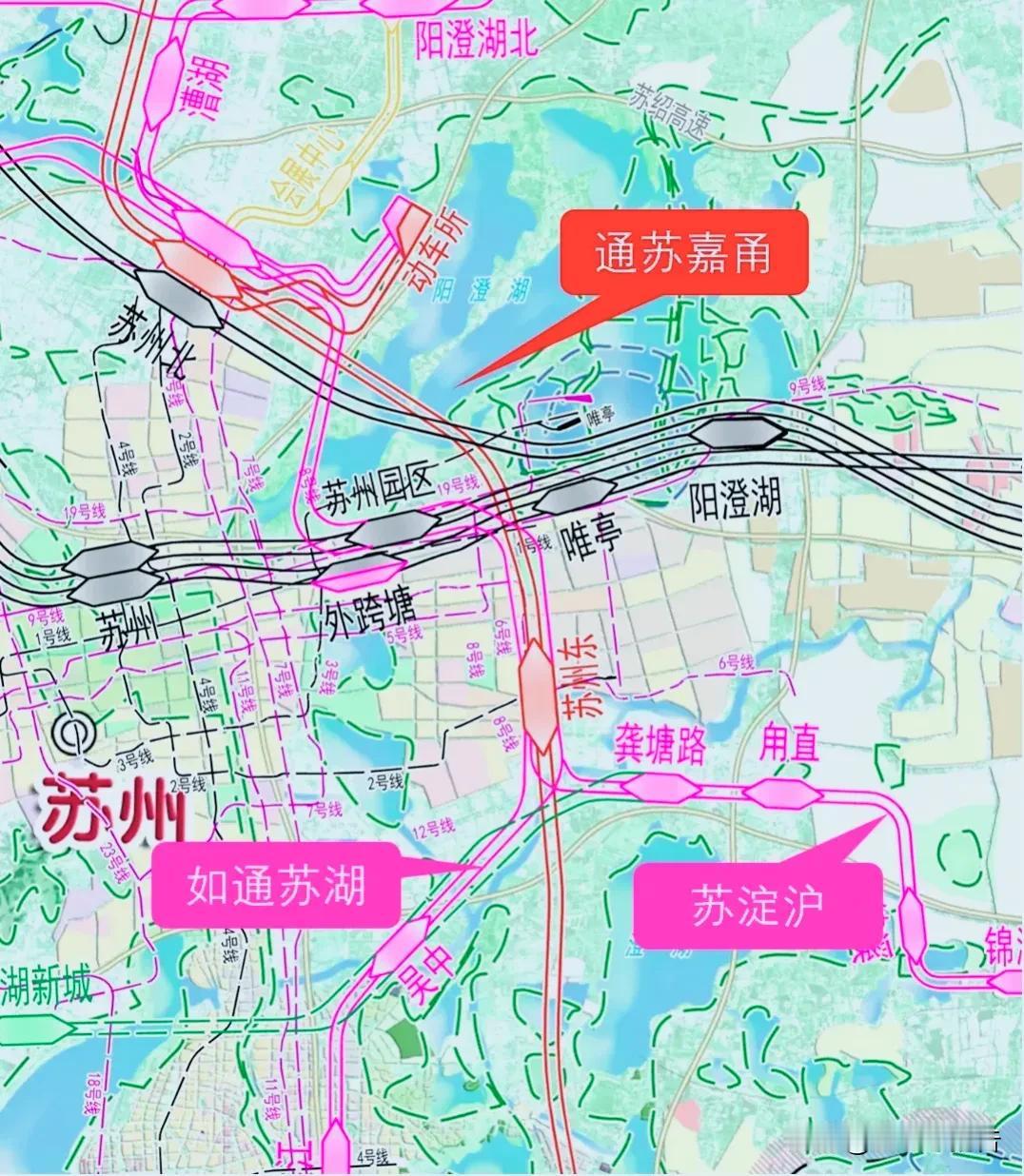 通苏嘉甬高铁如何穿过城市核心区，给高铁建设提出了巨大难题。通苏