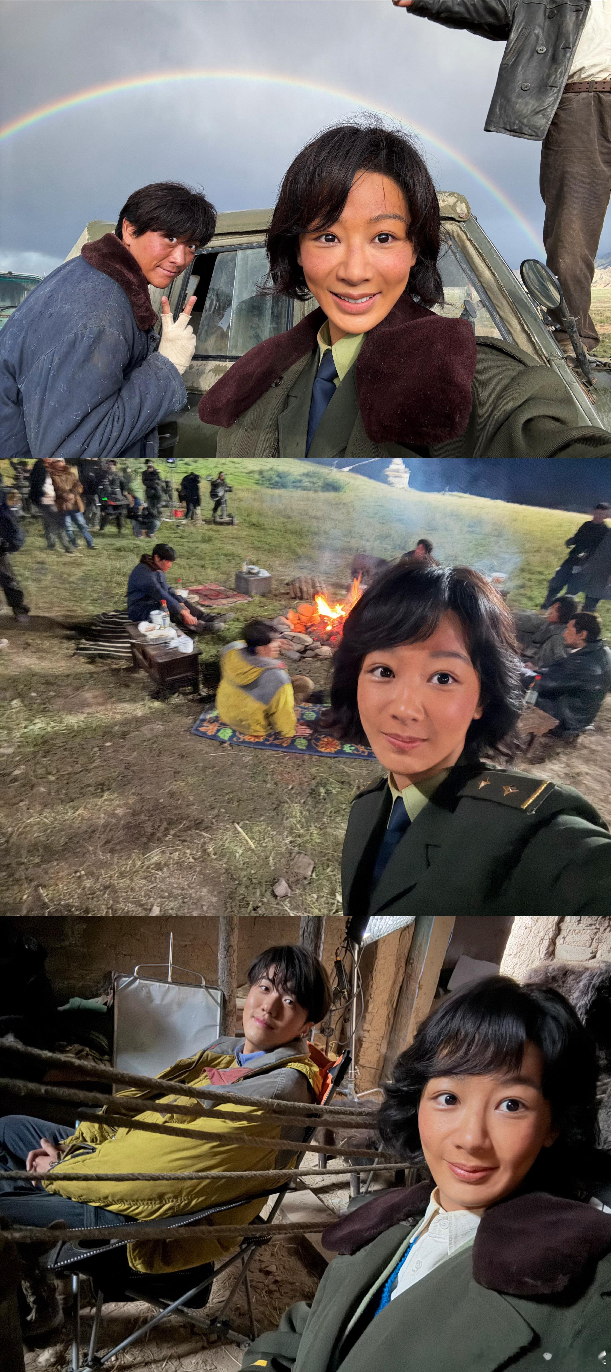 杨紫发长文告别生命树白菊：电视剧生命树白菊是一朵在高原上盛开的花，也是一味扎