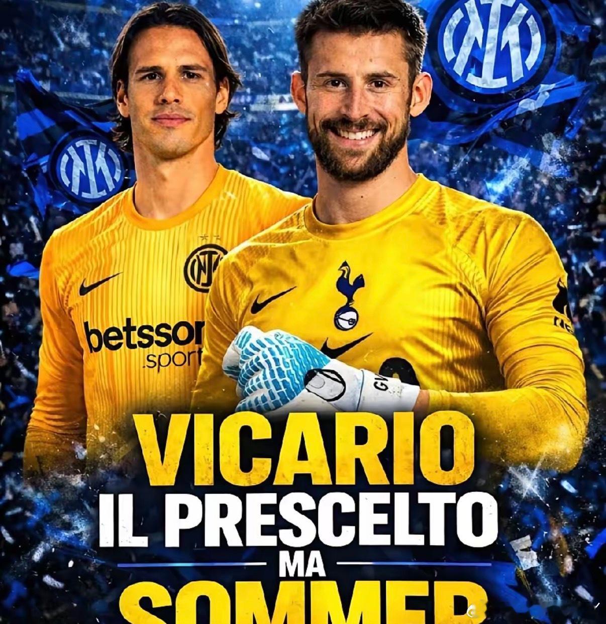 国际米兰河马此刻心灰意冷，而索默的未来去向则尚不明朗。门将位置，依旧是国际米