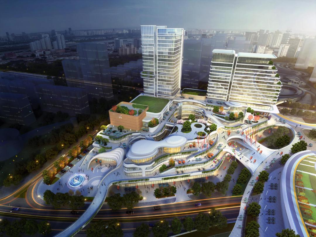 洛阳城市阳台项目这一期造型很个性！位于河南省洛阳市西工区，建筑高度83.7米，