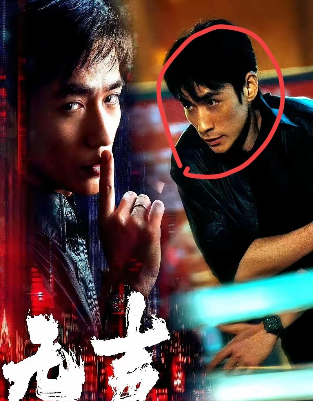 一边靠他扛票房，一边把他海报下巴P成镢头，这操作你看懂了吗？那张脸，就是权威的