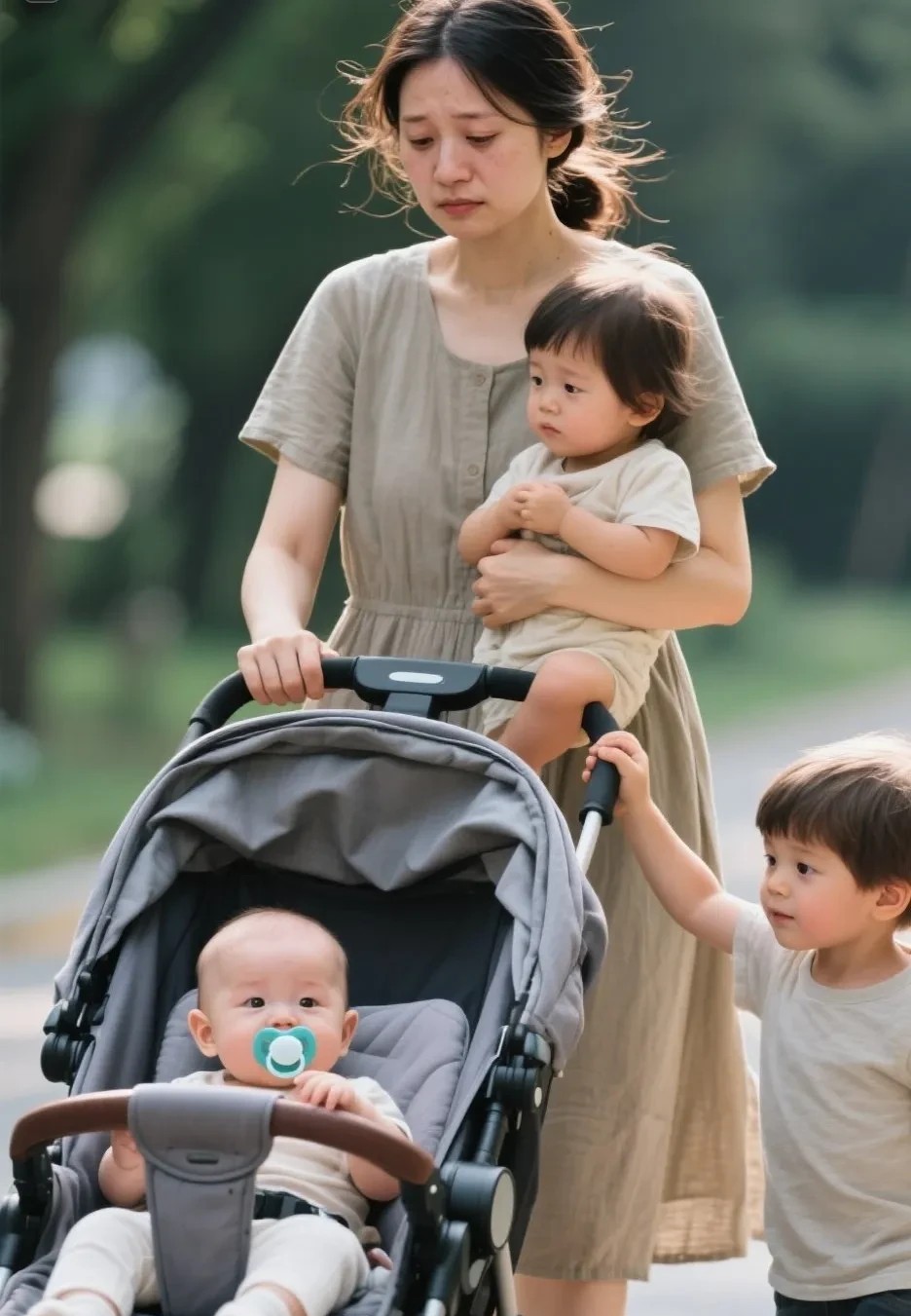 我有一个小学同学，曾经为男友打掉了五个孩子，结婚后又和老公生了两个孩子。当然，这