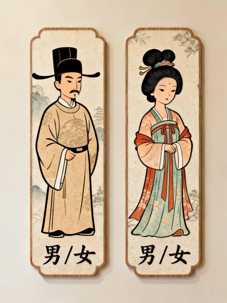 西安东站卫生间标识设计太绝了，必须狠狠夸！以往火车站卫生间标识千篇一律，这次它把