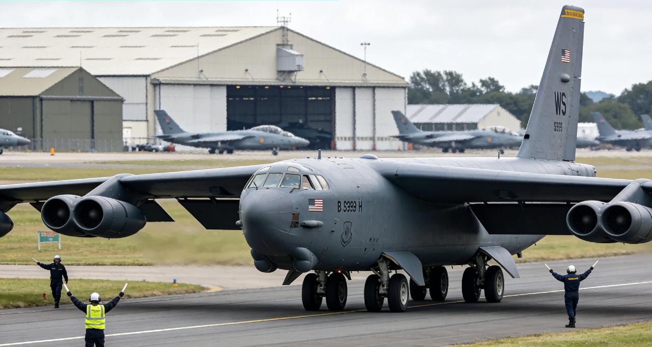 美英联手加码中东威慑：15架战略轰炸机英国集结，瞄准伊朗导弹阵地