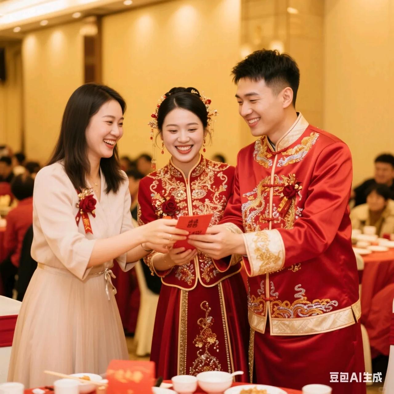 在农村随礼也是让人头大的事情，我弟弟结婚，大姐说要随3万，让我跟她随一样多，可我