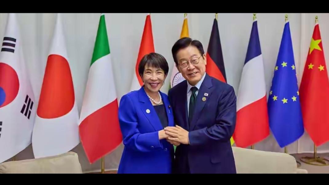 跟我国搭不上话的高市早苗退而求其次，找到韩国，希望韩国帮忙搞定我国。她前脚