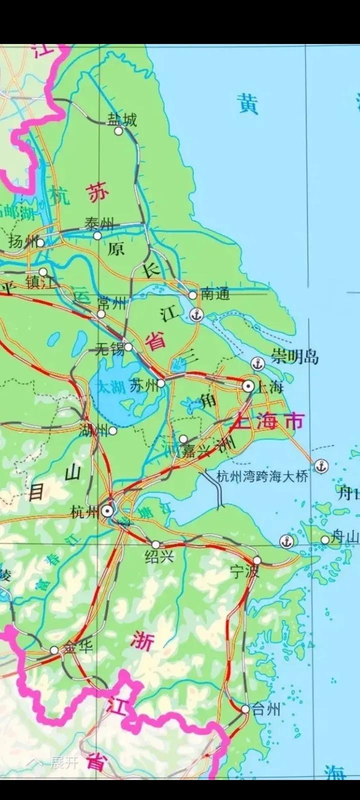 长三角沪甬双层公铁“跨海大桥，横行出世”，30分钟宁波到上海东站。上海金融发达