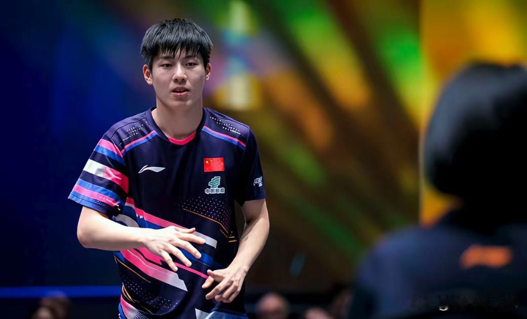 温瑞博也优雅地进决赛了。哈哈哈，这个阳光大男孩太俊了，五局大战，居然3：2拿