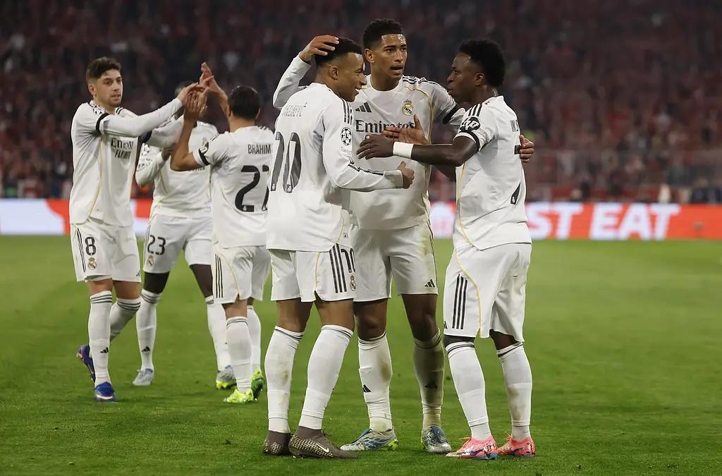 姆巴佩浪费机会能力强，反击大单刀吊门那么离谱，这场要不是卢宁和门柱，皇马又难以取