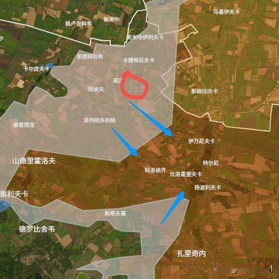 红利曼方向乌军大捷，西集毫无悬念的拉胯乌军从北翼进攻伊万尼夫卡、科洛迪齐，南翼攻