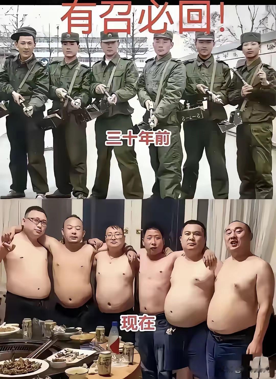 若有战召必回曾经在退役的时候,曾发过誓言:若有战召必回!但三十年过去