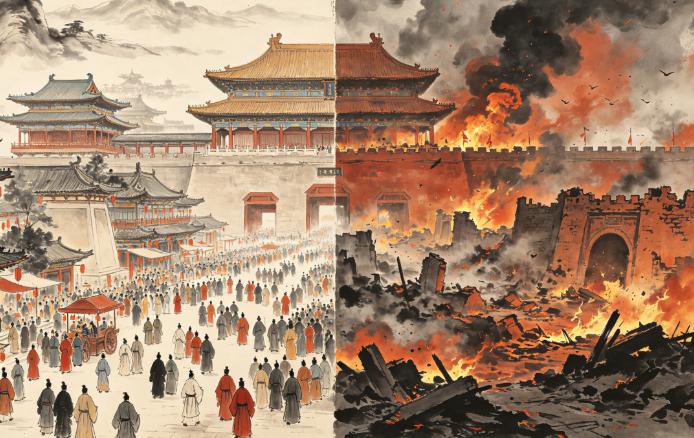 为何曾万邦来朝的盛唐，后半段至五代十国会跌落至谷底，与前期差距悬殊到令人咋舌？