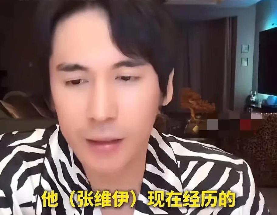 张伦硕在直播时公开支持张维伊：“张维伊现在经历的就是我曾经经历的，我如果有机会和