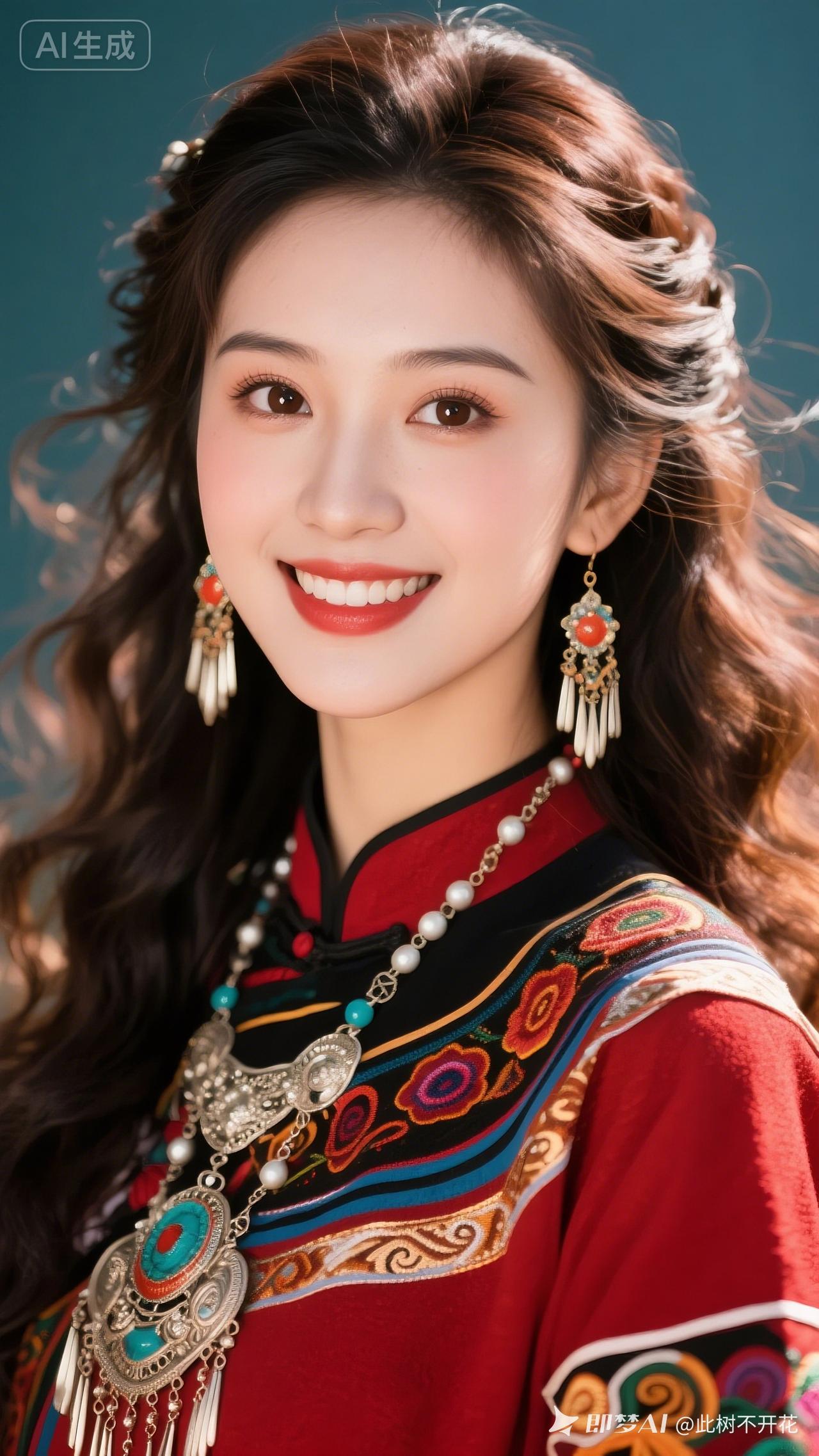 民族风情的惊艳之美，笑颜如花，韵味十足！🌺💃🏻