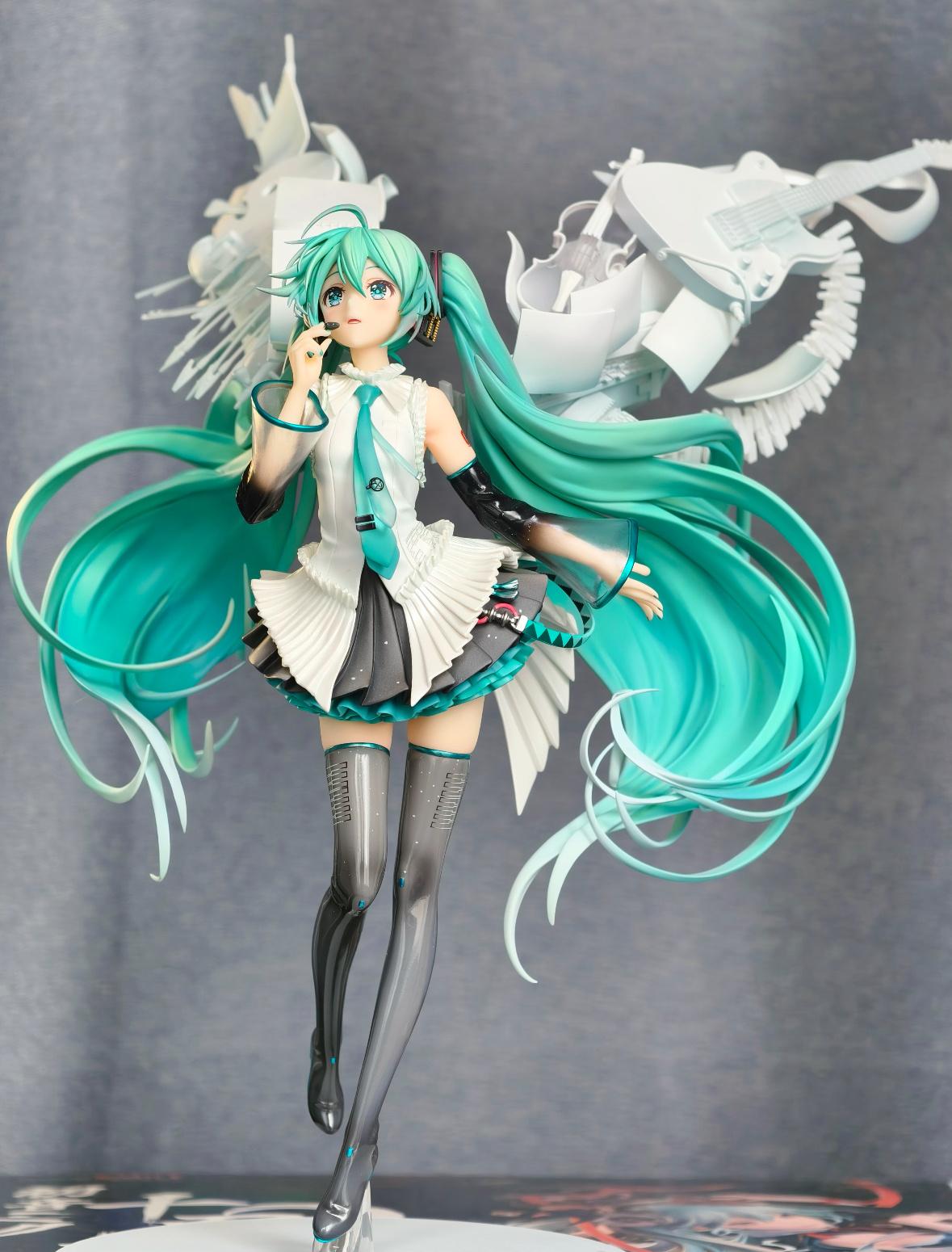 GSC初音未来16周年手办——创作之翼不得不说这波手办是真的绝绝子啊！