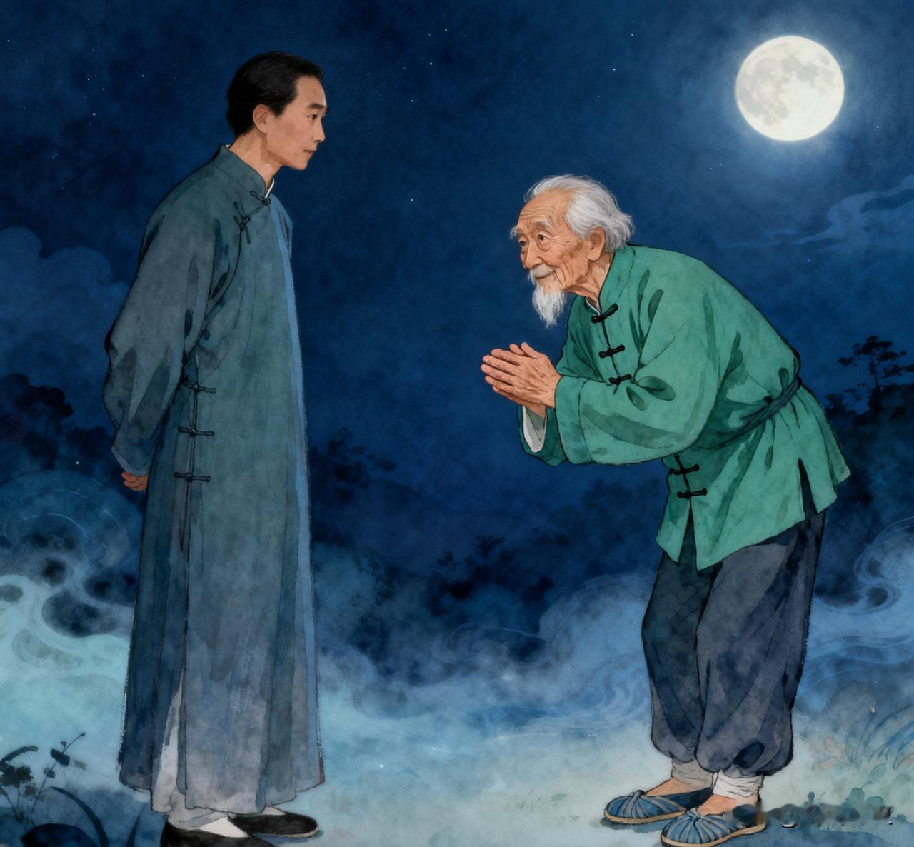 古时，有个男子出门干活，中途休息的时候随便找了块石头坐下，起身时发现自己坐的不是